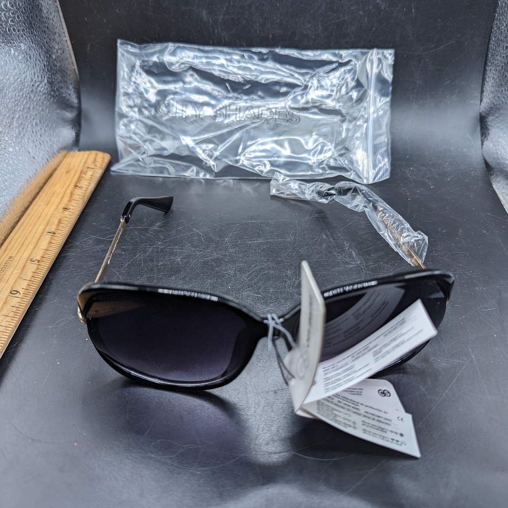 City Shades Stylish Black Sunglasses